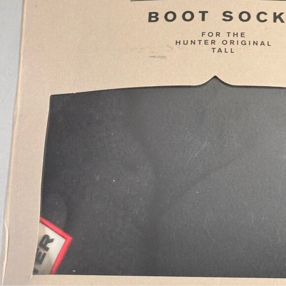 The perfect Hunter Boots Women Accessory Short Boots Black Fleece Socks Sz L - Picture 5 of 8